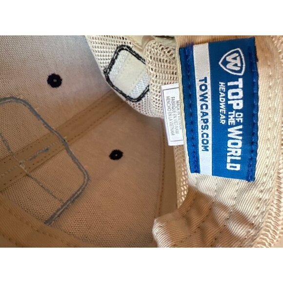 Yellowstone National Park Trucker Hat By Top Of The World Adjustable Snapback Na - Picture 5 of 7